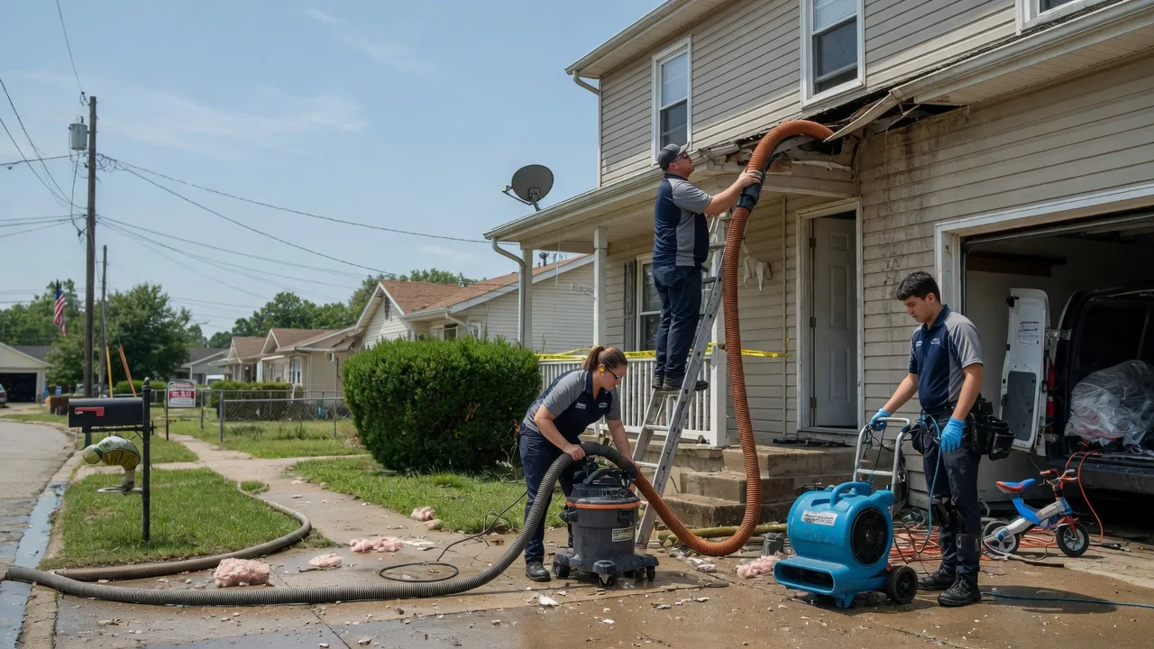 Water Damage Restoration in Rantoul, KS near me
